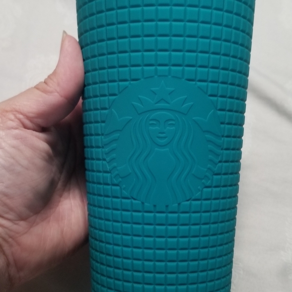 Starbucks Other - STARBUCKS "MEXICO" TEAL GREEN GRID
